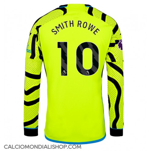 Maglie da calcio Arsenal Emile Smith Rowe #10 Seconda Maglia 2023-24 Manica Lunga